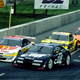 Cosworth-powered ultra aerodynamic Calibras in touring car racing in 1996. Photo Credit: GM